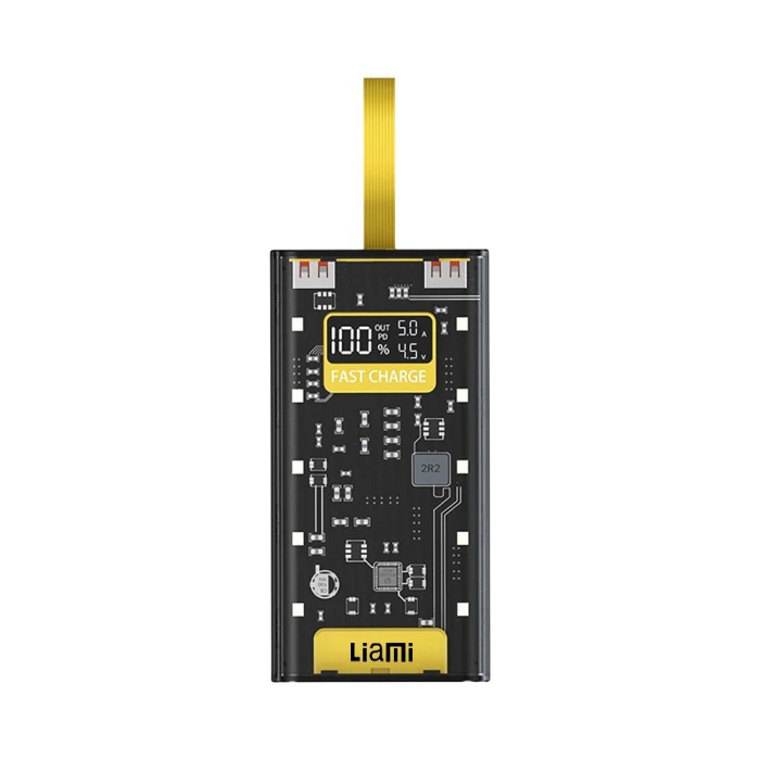 پاوربانک لیامی مدل LM7022 ظرفیت ۲۰۰۰۰ میلی آمپر